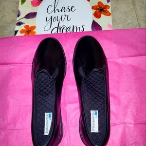Grasshopper By Keds Black Womens Shoes Slip-ons/Loafers size 9.5